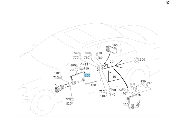 Mercedes-Benz  A2118701126 Блок керування передніх лівих дверей E-class W211 E-class S211 Одеса
