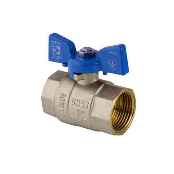 Кран кульовий Koer 1" ГГМ (KR.217.B) синій (KR2718)   ( 22729 ) Харків