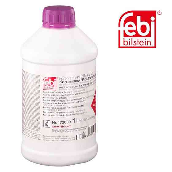 Febi 172009 — Антифриз G12+ (фіолетовий) Ready Mix -35°C 1L | Готовий до застосування та максимальний захист двигуна Ковель