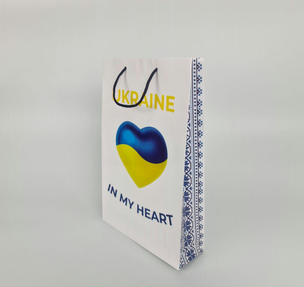 Большой бумажный пакет вертикальный  25/37/8(артBV-191) (12 шт) Харьков - изображение 2