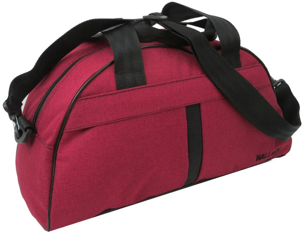 Сумка дорожная Wallaby 213 25х43 бордовая S213004 Киев - изображение 3