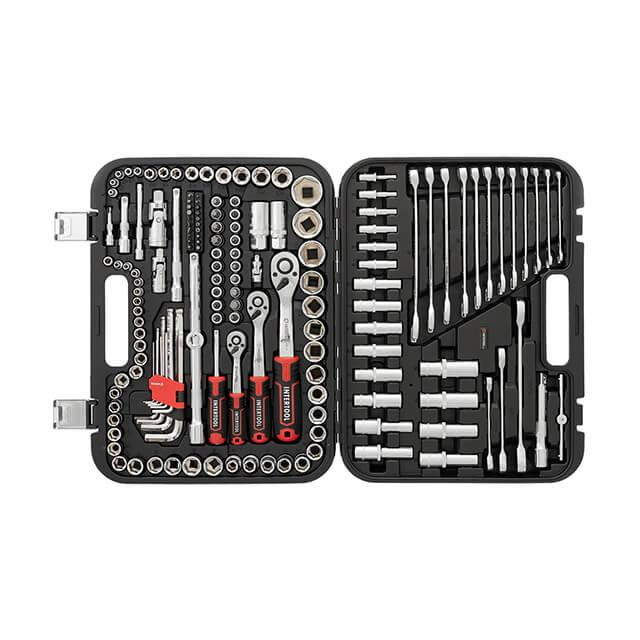 Набір інструментів INTERTOOL 1/2 "& 3/8" & 1/4 ", 156од., Cr-V STORM - якісний набір інструменту Львів - фото 6