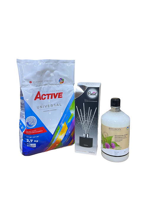 Акційний набір миючих засобів Доставка Укрпоштою стандарт 25 грн-15 кг Виноградов - изображение 1