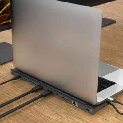 Порт-репликатор J5create Dock-Station USB-C 10-in-1 (HDMI/PD/USB-A/USB-C/LAN/картридер/audio) (JCD542-N) Винница