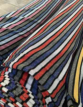 Ткань / опт / розница / трикотаж / полоска / люрекс - от 5 м. Киев