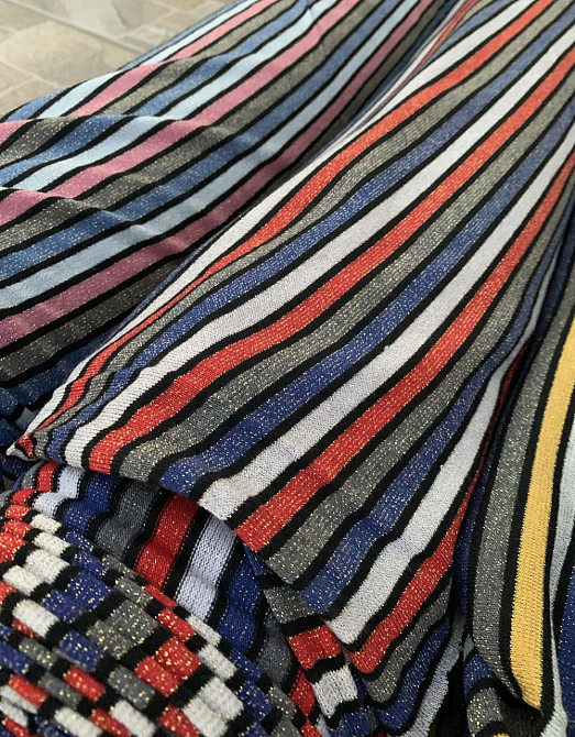 Ткань / опт / розница / трикотаж / полоска / люрекс - от 5 м. Киев - изображение 5