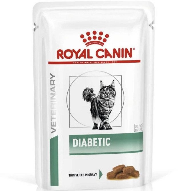 Royal Canin Diabetic (Роял Канін Діабетик) вологий корм для котів у разі цукрового діабету 85 г х 12 шт. Запоріжжя - фото 1