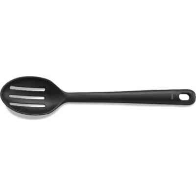 Ложка кухарська Kela Apart для сервіровки з прорізами, 34 см, чорна (12633) Вінниця