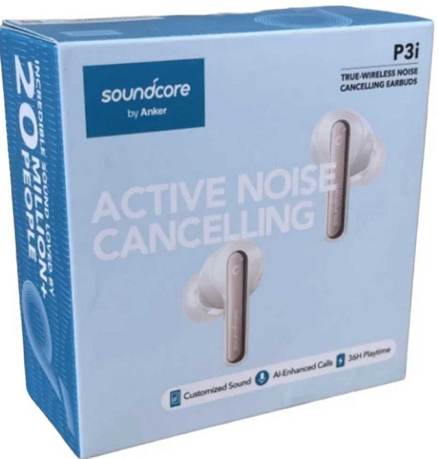 Наушники Беспроводные: Anker SoundCore P3i Active. Харьков - изображение 2