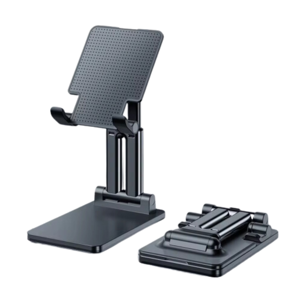 Підставка-тримач настільна для телефону JK007, складна, чорна Кам'янець-Подільський - фото 3