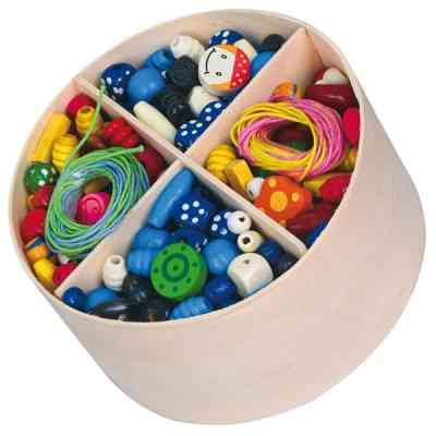 Набор для творчества Viga Toys Деревянные бусинки (56002) Винница