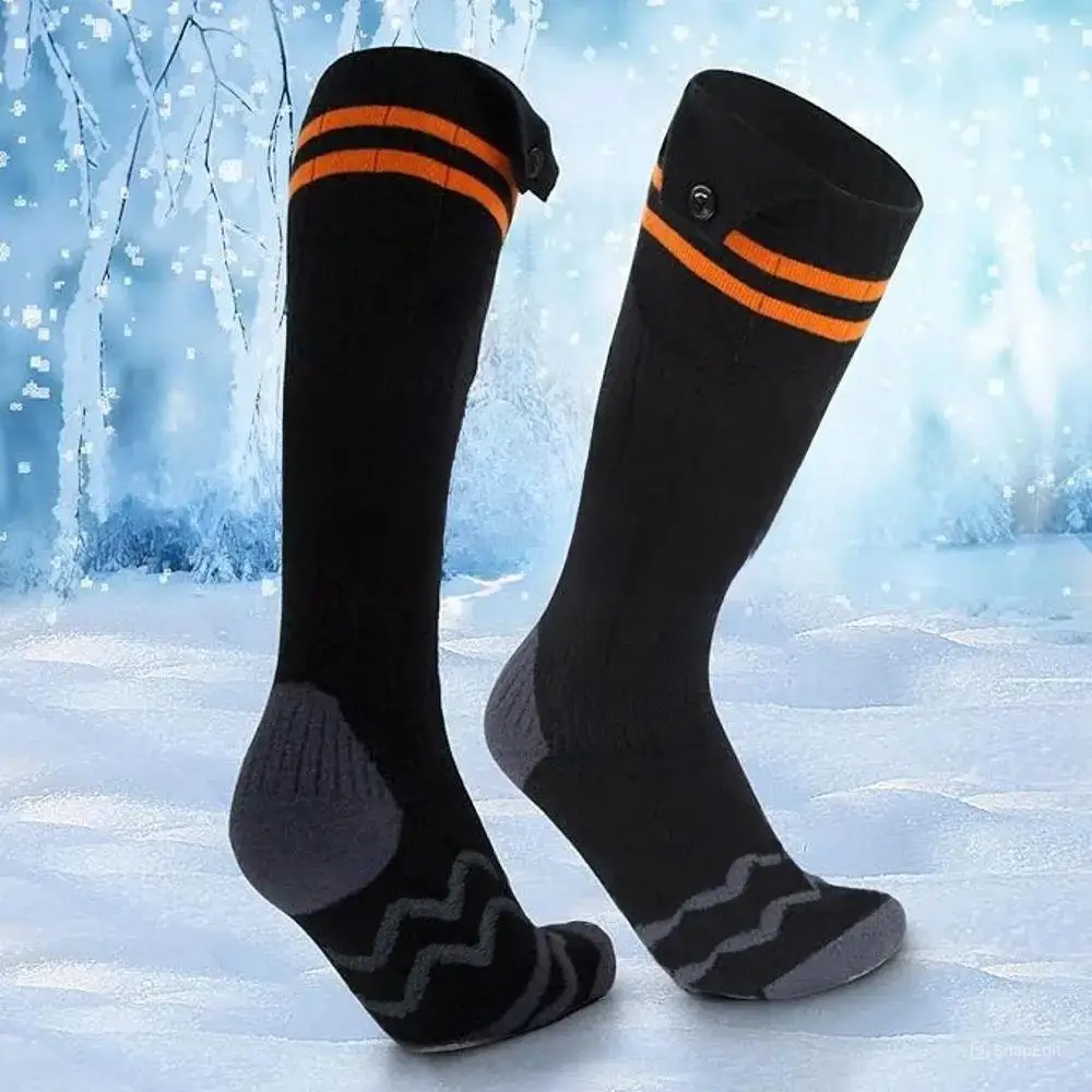 Носки с подогревом ZBHSWZ05 с блоком питания 4000mAh 38-44р. (Черные) Винница - изображение 5