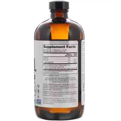 Травы Now Foods Масло МСТ, MCT Oil, Без Вкуса, 473 мл (NOW-02211) Винница