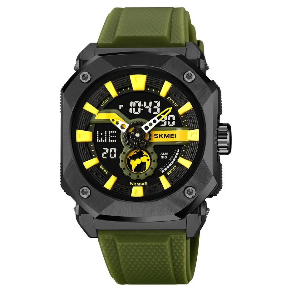 Спортивні чоловічі годинники зручні SKMEI 2272BKAG, Годинники армійські оригінал Спецназ EZ-88 Львів - фото 1