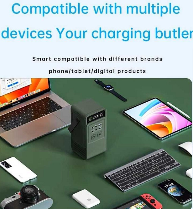 Повербанк AP200L 60000mAh (192Wh) PD140W, вихід 12V, висувний ліхтар. Київ - фото 4