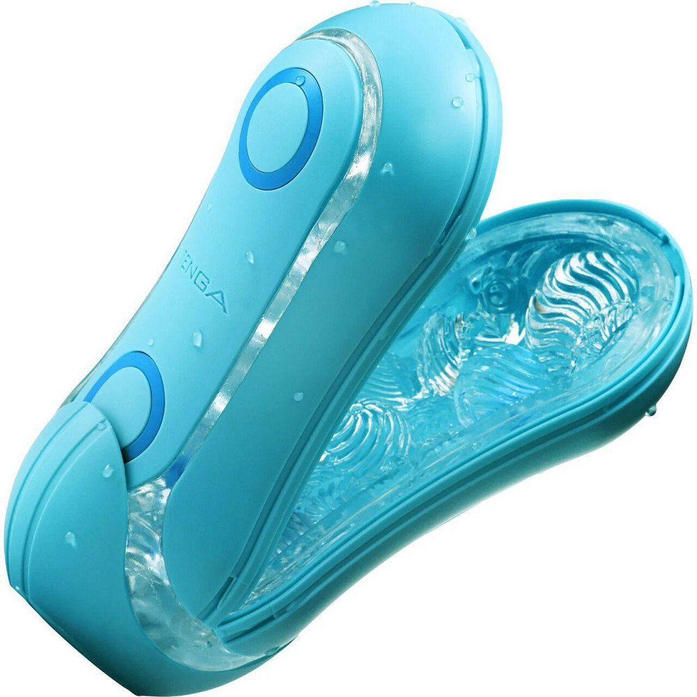 Мастурбатор Tenga Flip Orb — Ocean Blue, с изменяемым сжатием, со стимулирующими шариками внутри Sex Aura Киев - изображение 3