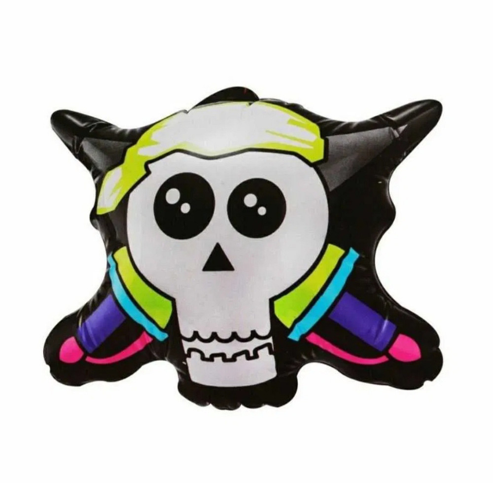 Кулька Хелловін Череп 39 на 31 см різнобарвний Київ - фото 1
