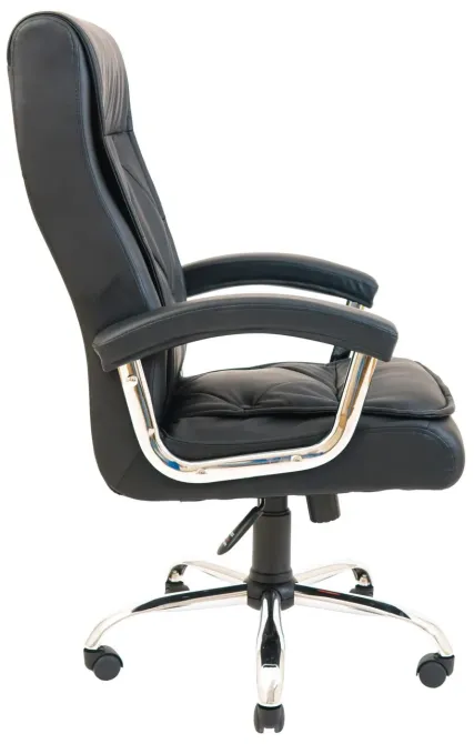 Офисное Кресло Руководителя Richman Telavi Fly 2230 Хром М3 MultiBlock Черный Киев - изображение 3