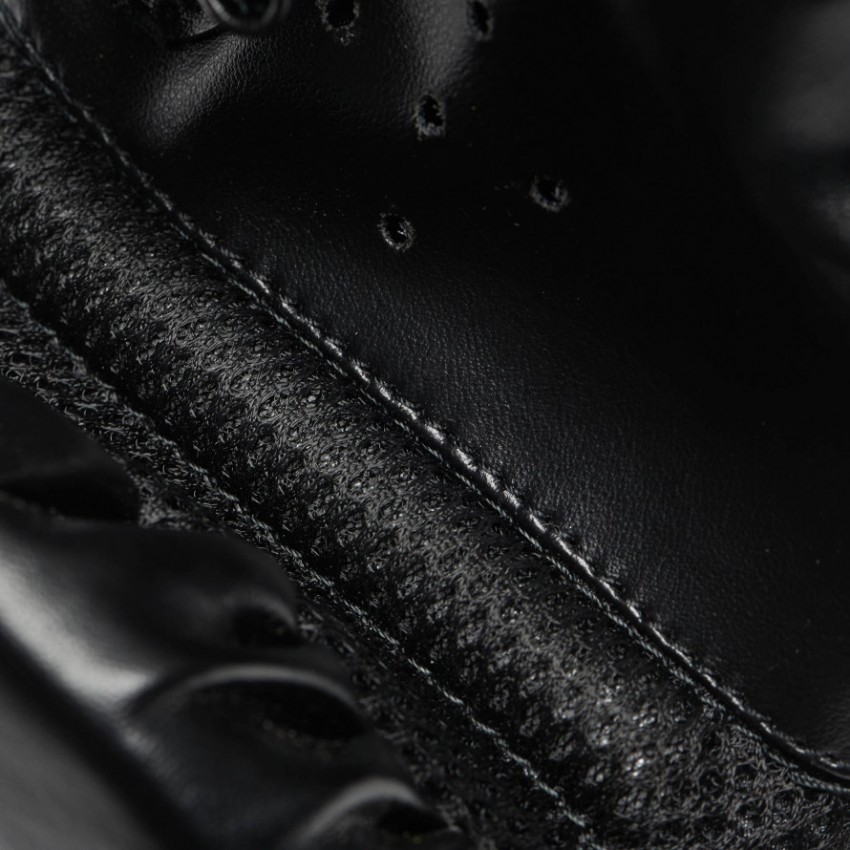 Тренувальні снарядні рукавички для боксу шінгарти Leone Contact Black чорні розмір S Київ - фото 8