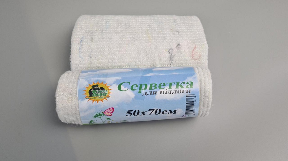 Cалфетка для підлоги 50*60 "SuperTorba" (1 пачка) Харків - фото 2