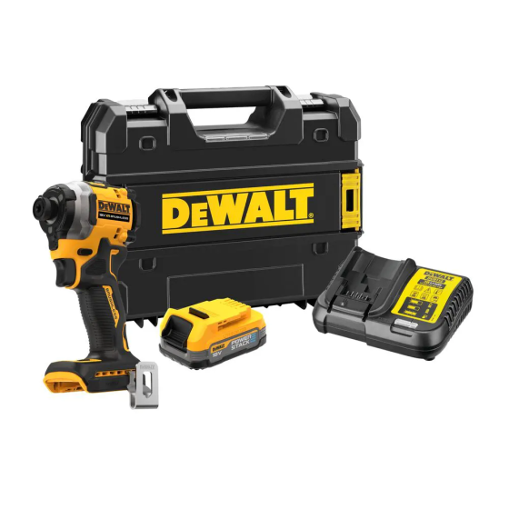 Професійний шурупокрут ударний акумуляторний безщітковий DeWALT DCF850E1T Київ