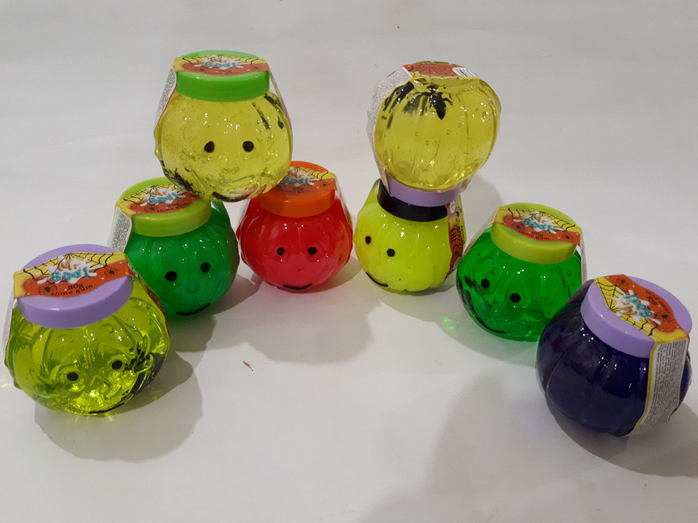 Лизун-антистрес ТМ Mr.Boo Гарбуз мікс 80г, шт Київ - фото 1