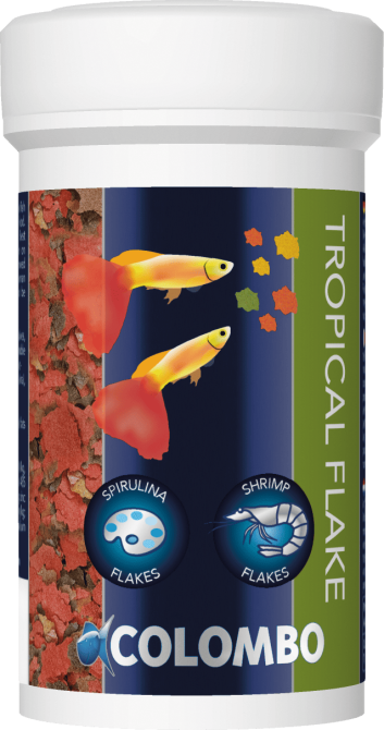 Корм пластівці для тропічних риб COLOMBO TROPICAL FLAKE 1000ML (A3020525) Киев - изображение 1