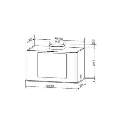 Витяжка кухонна Grunhelm GVB 430 TW Вінниця