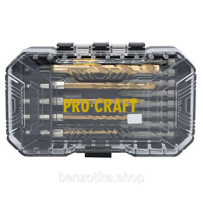 Набір свердл та біт Procraft DBS18 Київ - фото 3