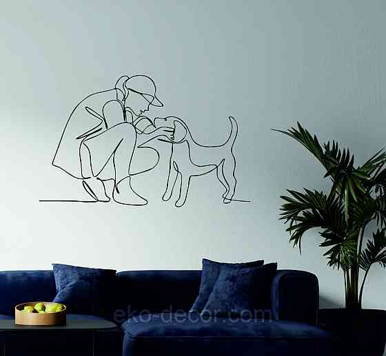 Декоративное настенное Панно «Друг» Декор на стену Киев