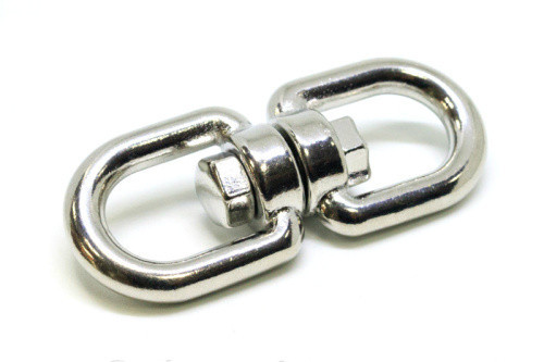 Вертлюг никелированный 3.8мм петля-петля (пачка, кратно 20шт) APRO Ровно - изображение 1