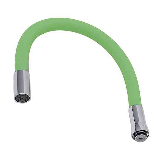 AQUATICA Излив (гусак) 3/4" для кухни силиконовый зеленый AQUATICA (XH-5241) (9793512) Коломия