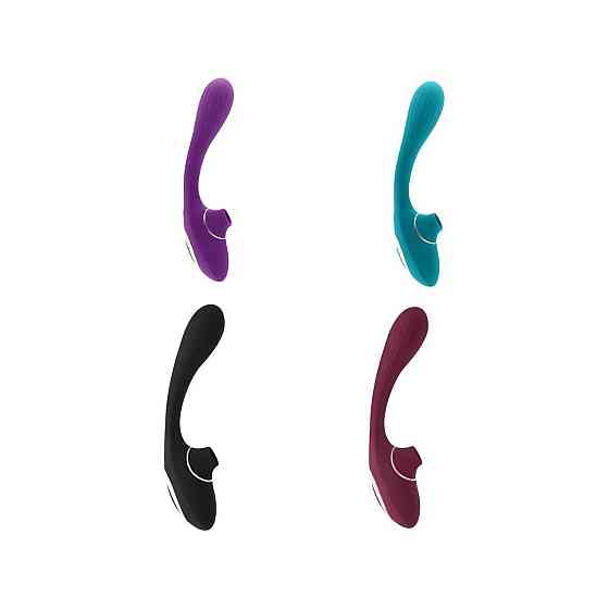 Вібратор S Pleasures Dual Suction - Turquoise Sex Aura Київ