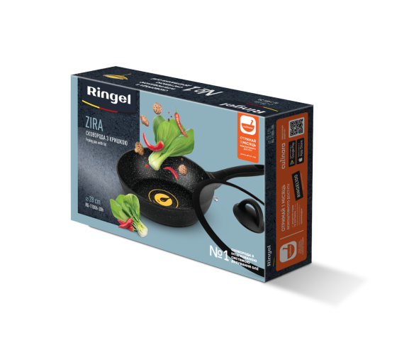 Сковорода RINGEL Zira глибока 28 см (6865321) Київ