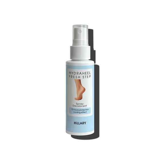 Освіжувальний спрей-дезодорант для ніг HydraHeel FreshStep Spray-Deodorant Hillary 100 мл Вінниця