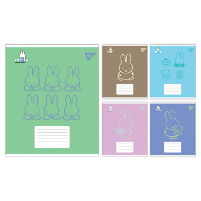 Зошит Yes Miffy Bunny А5 24 аркушів лінія (767623) Вінниця - фото 1