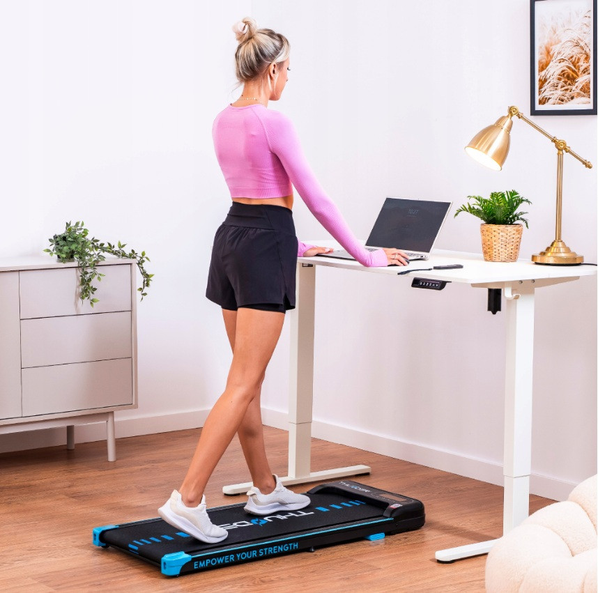 Беговая дорожка электрическая THUNDER KINDI-BLACK Киев - изображение 2