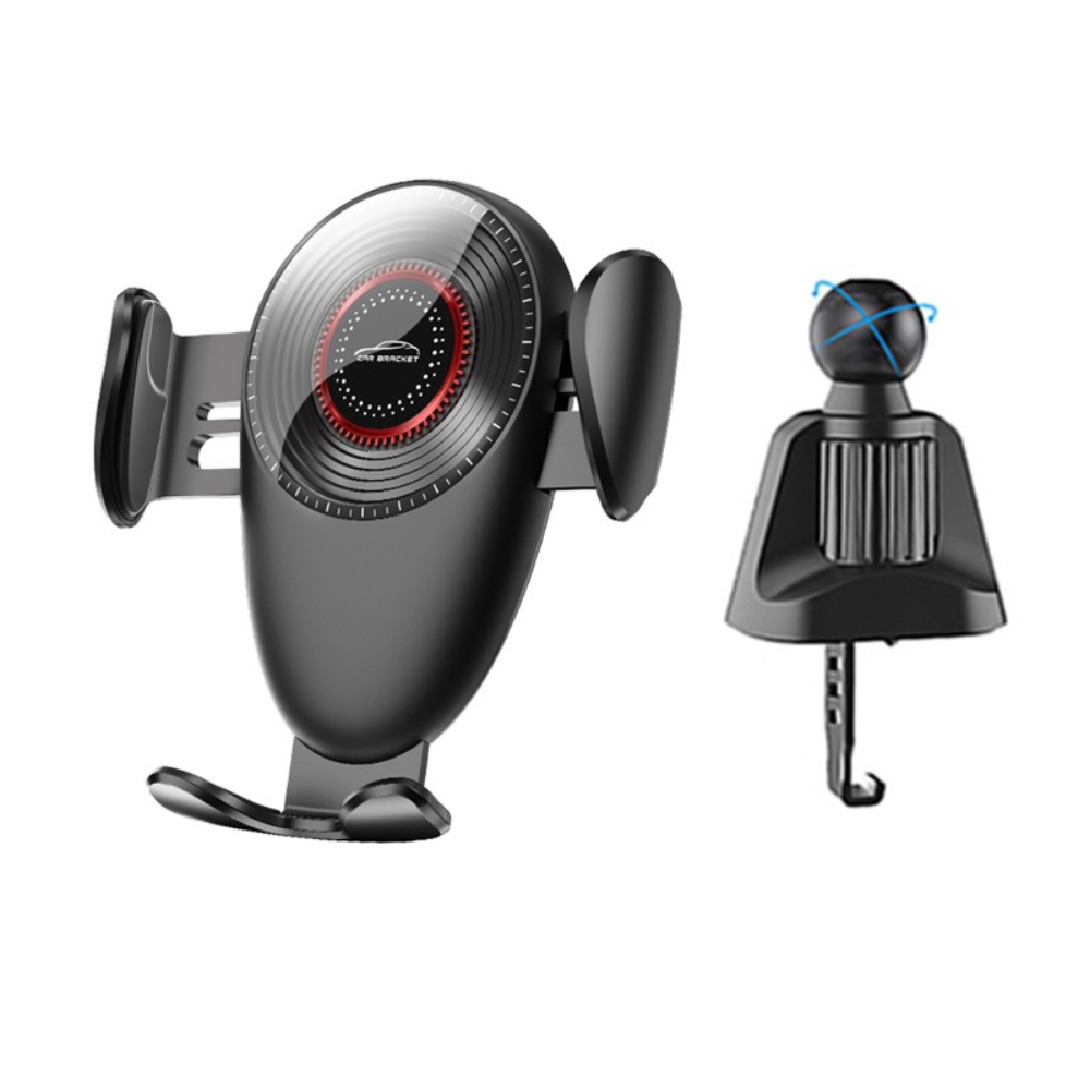 Держатель для телефона,автомобильный ,с механической фиксацией смартфона, на дефлектор в машину,черный Каменец-Подольский - изображение 3