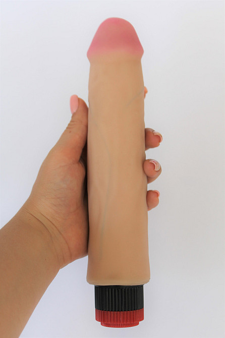 Вібратор EGZO Ciberskin VNS005 ( 21 см х 4,7 см ) Sex Aura Київ - фото 3