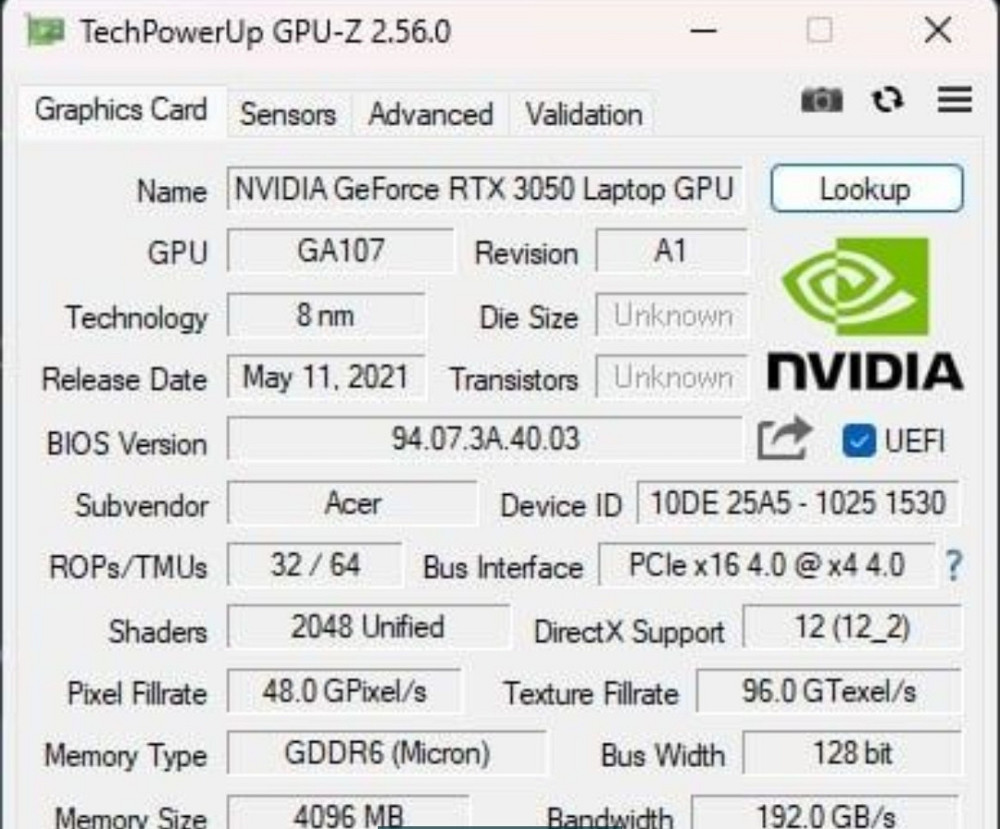 Ноутбук Acer Nitro 5 (AN515-56) I5-11300H 32GB RAM RTX 3050 Київ - фото 2