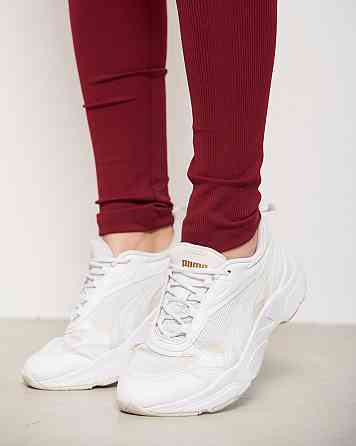 Лосини жіночі в рубчик Nicoletta 10076 Бордовий, S Київ