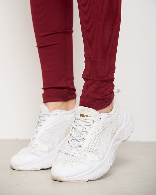 Лосини жіночі в рубчик Nicoletta 10076 Бордовий, S Київ - фото 5