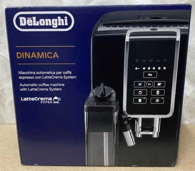 Кавомашина автоматична: Delonghi Dinamica ECAM 350.50.SB. Харків - фото 1