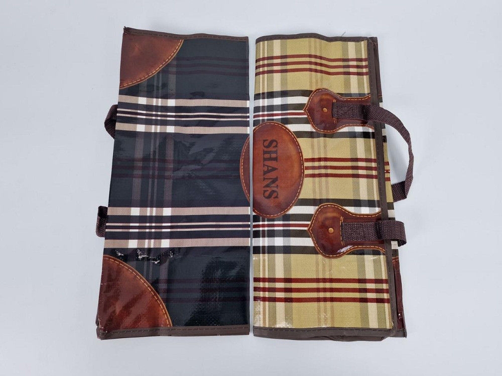 Сумка господарська, поліпропіленова, з кольоровим малюнком No2 Щільна (44x38x18) (1 шт.) Харків - фото 3