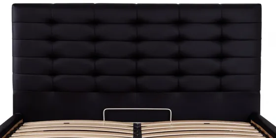 Кровать Двуспальная Erika Comfort 180 х 190 см Fly 2230 С подъемным механизмом и нишей для белья Черный Киев