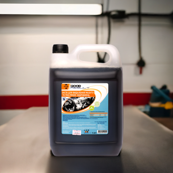 Средство для удаления мазута и масляных загрязнений GOOD RESULT 5 л (канистра) Павлоград