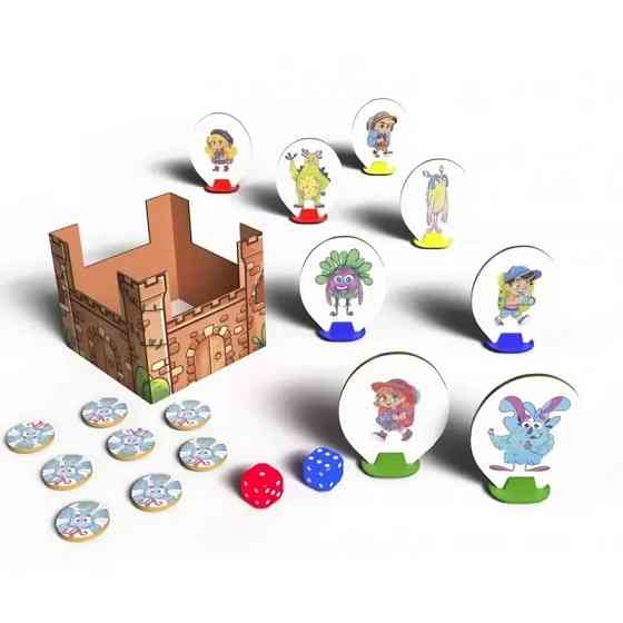 Настільна гра "Врятуй монстрика" Bombat 0045 ігрове поле, жетони Вінниця