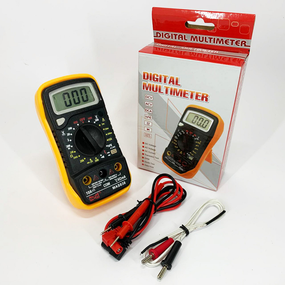 Мультиметри для роботи, Кращий цифровий мультиметр, Мультиметр цифровий тестер амперметр EQ-57 Львів - фото 10