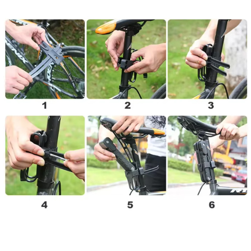 Велосипедний замок під ключ Feel Fit Бровари - фото 9