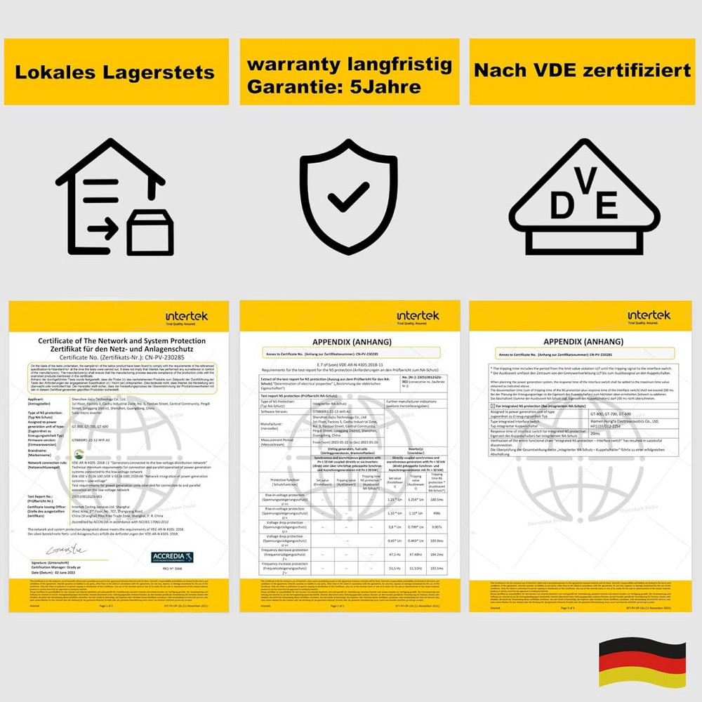 Б/У GT-800 Мікроінверторний сонячний мережевий інвертор потужністю 800 Вт для електростанції з керуванням через WLAN-додаток Дніпро - фото 4